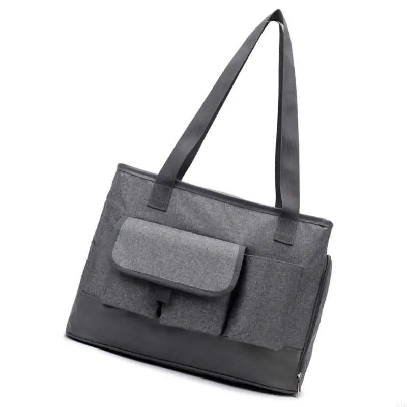 

Spacious Mom Bag with Multifunctional Compartment Pocket, Portable Storage Handbag Nappy Case for Travel & Daily