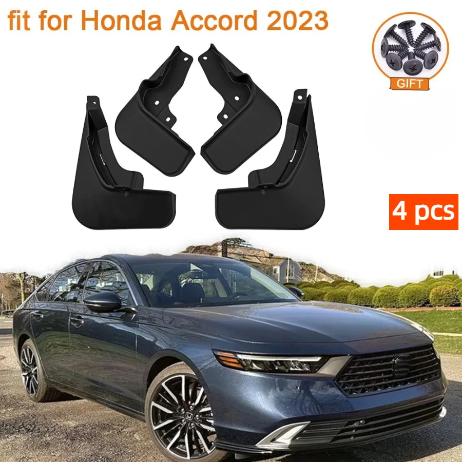 

Mudguards for Honda Accord 11th Gen XI 2023 2024 Accessories Mud Flaps Splash Guards Flap Fender Front Rear Wheels Parts Sticker