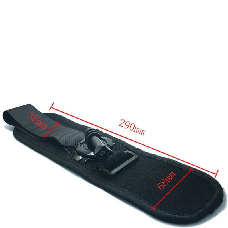 360 derajat tali pergelangan tangan sabuk lengan dudukan Tripod Untuk GoPro Hero 11 10 9 8 pita adaptor kepalan kamera untuk Aksesori GoPro