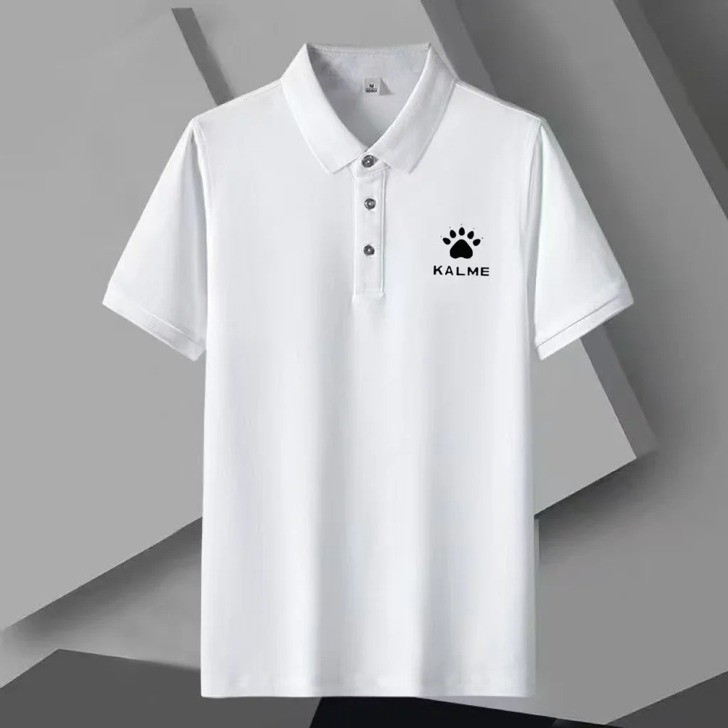 Camiseta Polo Esportiva Unissex KELMEPOLO de Secagem Rápida para Verão, Manga Curta, Gola Polo, para Treinadores de Futebol e Fitness