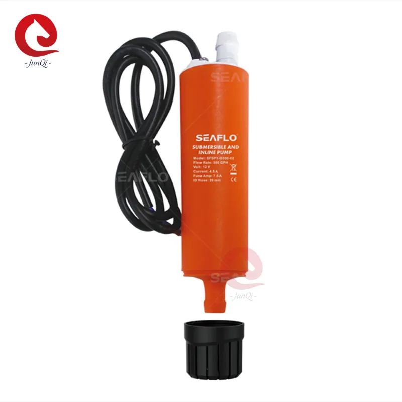 Original Seaflo Marine Boat Yacht RV Caravan 12V 500GPH Submersible and Inline Pump, Small DC water Pump