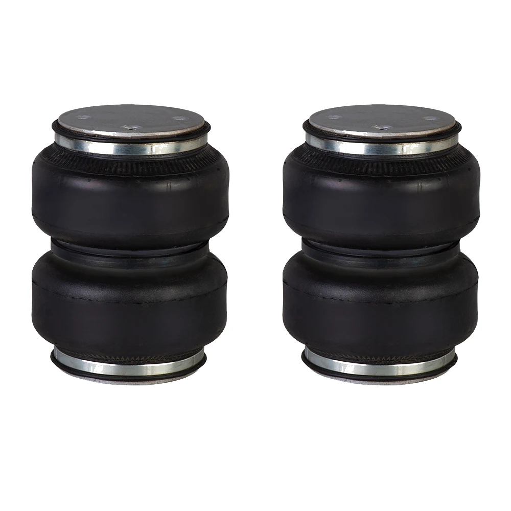 

2PCS-Lot Air Bag Springs Suspension 2E6X2 Air Single Port 1/2"NPT 2B6-839 Double Convolute Rubber Shock Absorber