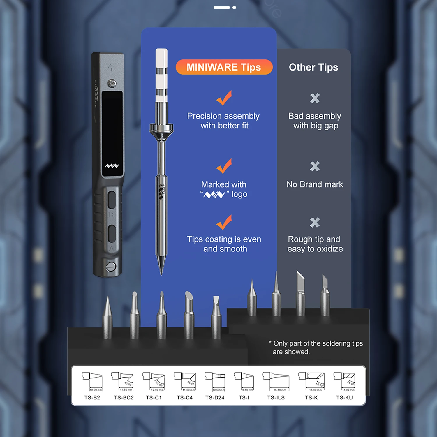 المحمولة TS101 USB-C سبيكة لحام القلم التدفئة السريعة 10s شاشة OLED للبرمجة التحكم في درجة الحرارة الالكترونيات أداة TS 101