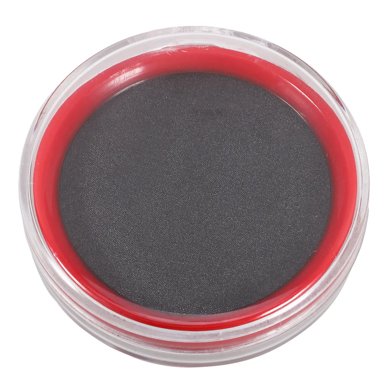 Small Round Inkpad Compact Portable Ink Pad Tool for Financial Accounting Office Document Stamp File Stamp Pad Office Essential