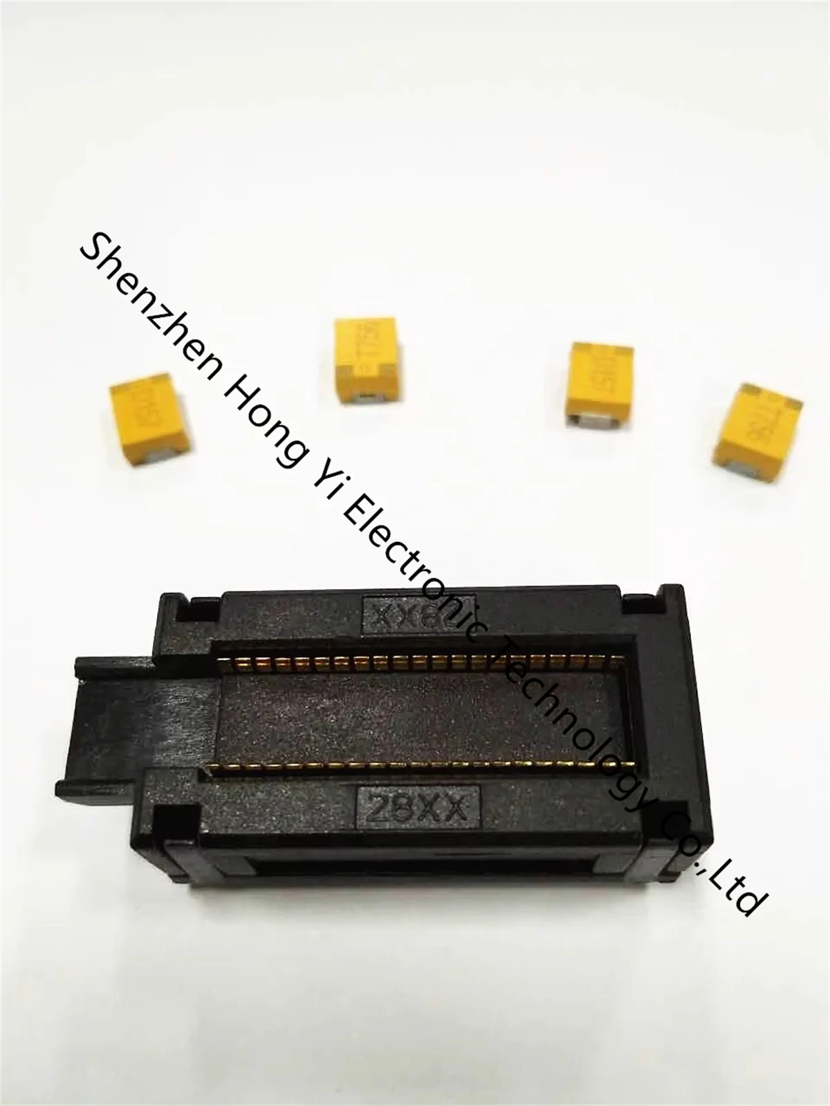 Row type 28XX   13XX  12XX  chip capacitor test stand, press type SMT chip capacitor resistance aging stand