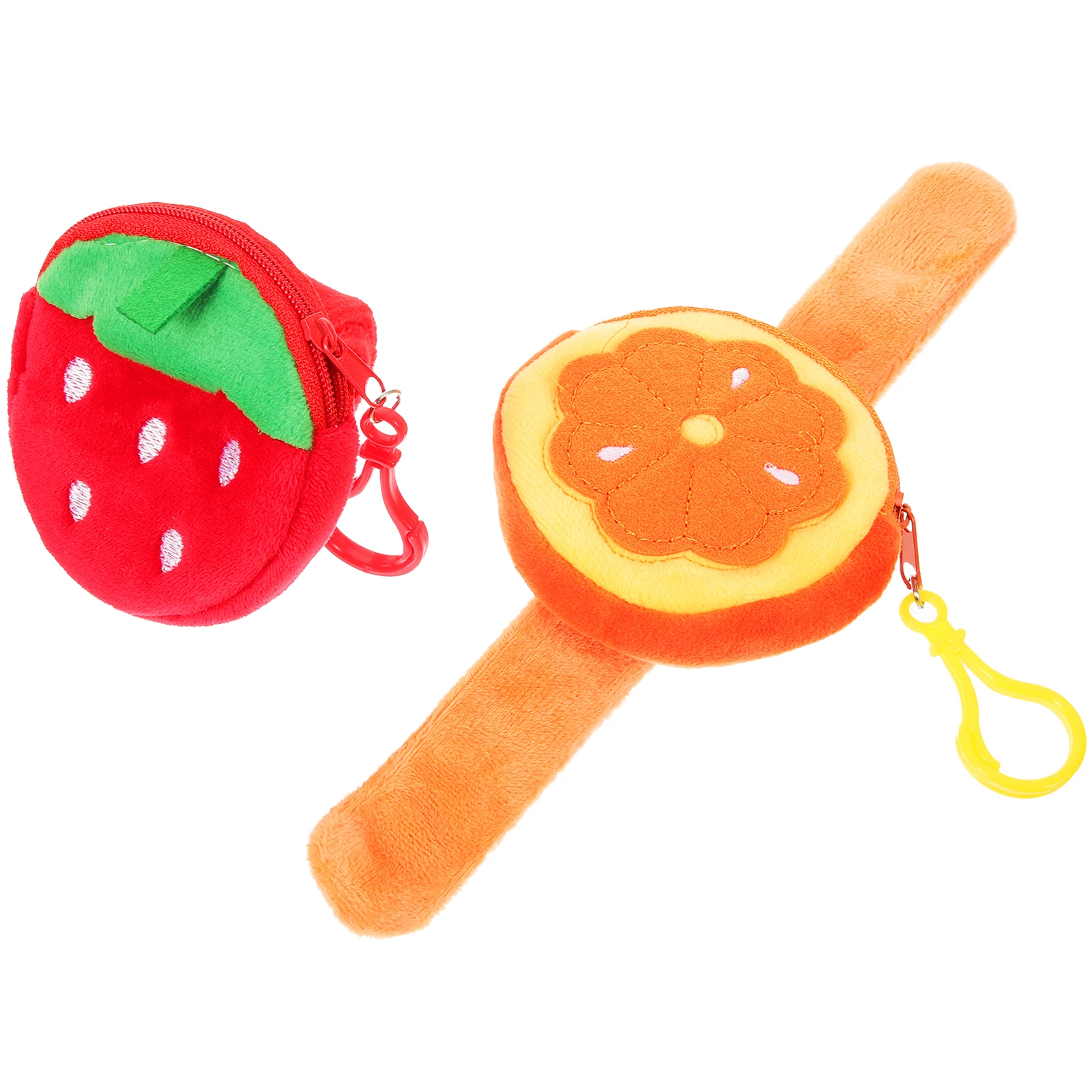 2 stuks zachte fruit klapbanden stijlvol ontwerp gemakkelijk te dragen polsdecoratie voor kinderen feestartikelen vakantiegeschenken spelprijzen feestelijk