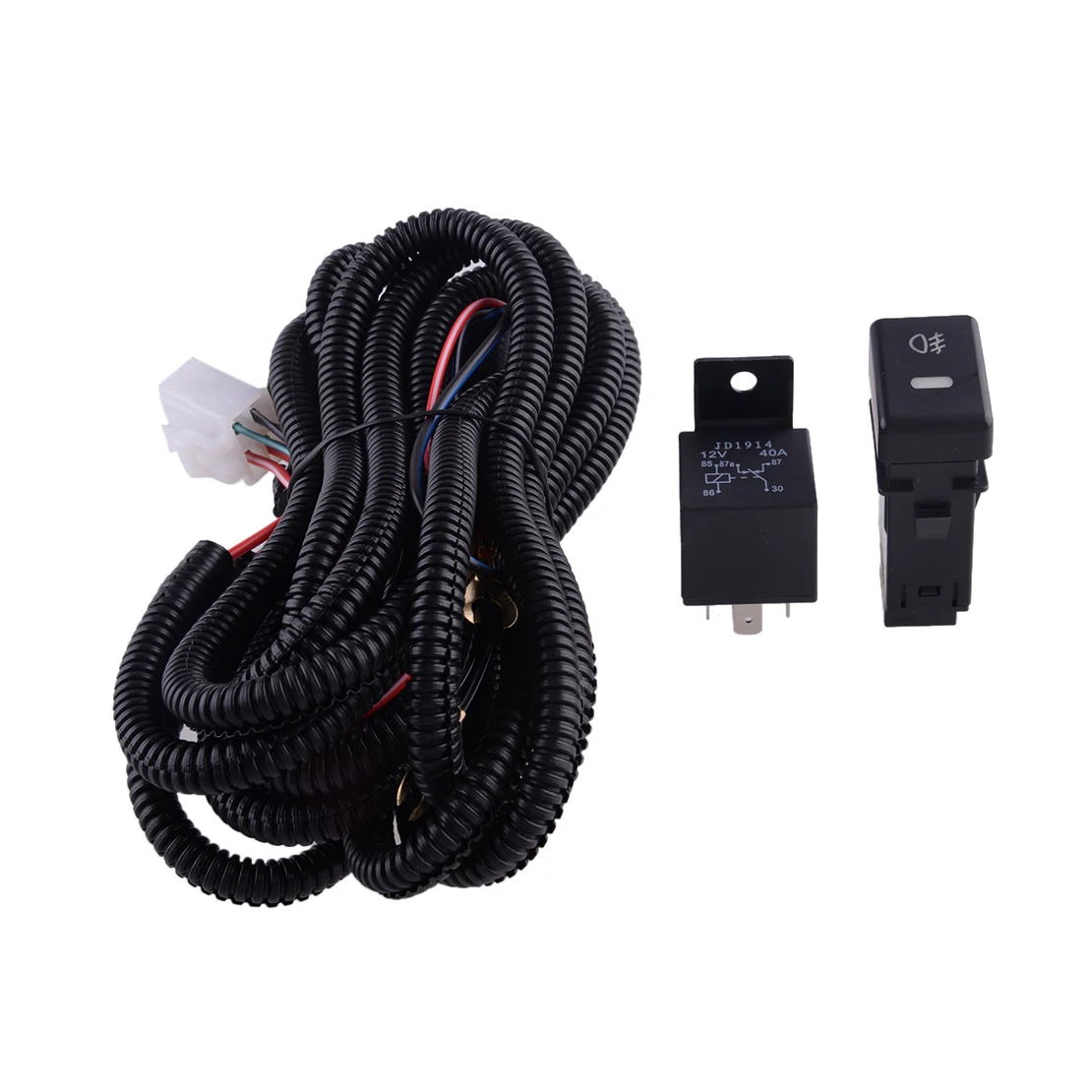 

12V Car Front Fog Light Harness Wiring Switch Fit for Suzuki SX4 Saloon GY Hatchback Grand Vitara Alto Swift Jimny FJ 2009