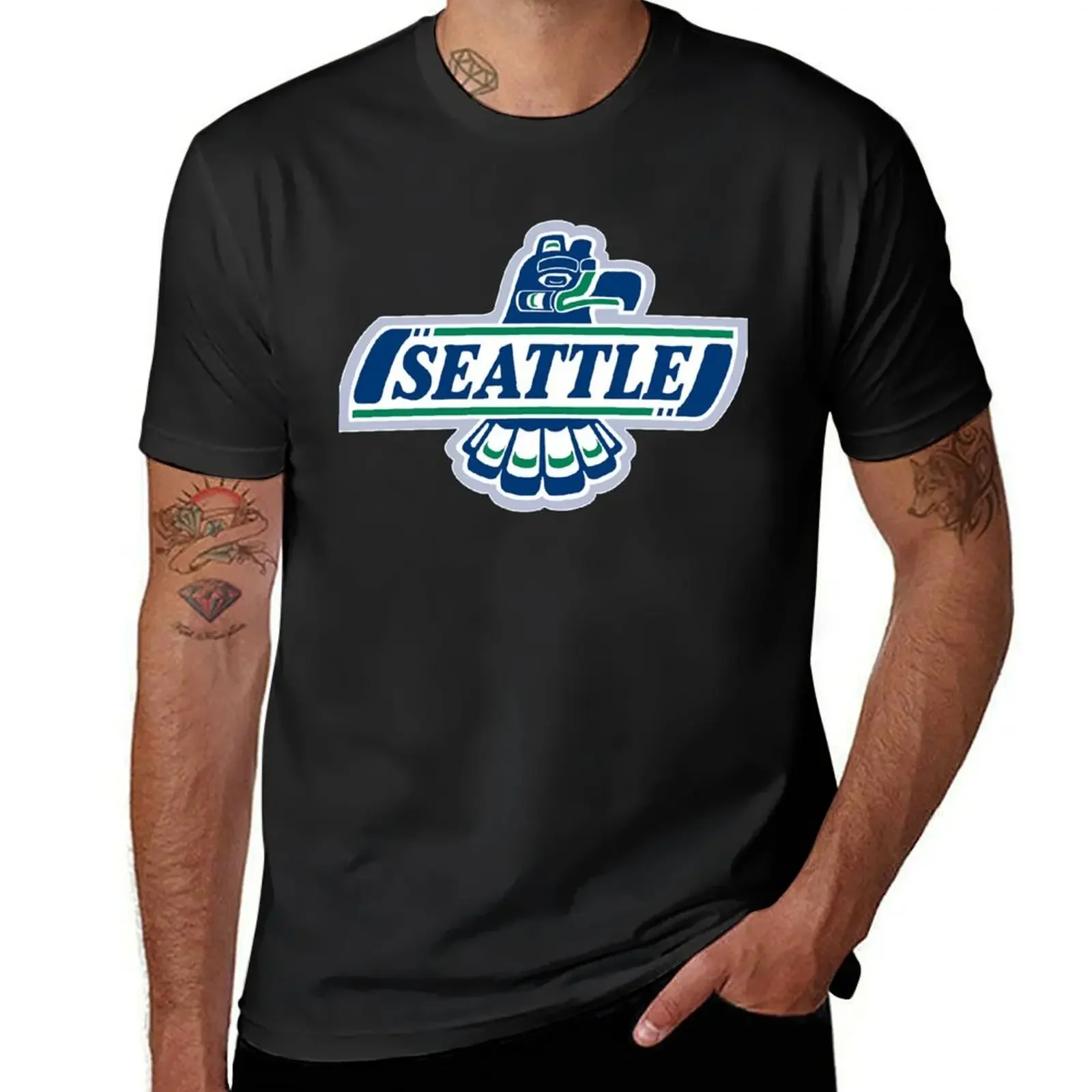 Seattle Thunderbirds Essential T-Shirt customs design your own man clothes summer tops sweat shirts, men