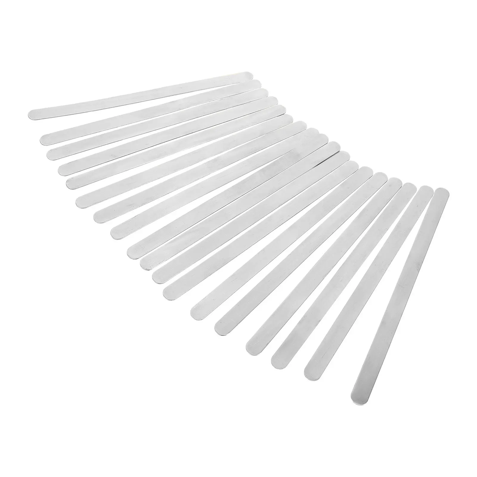 18Pcs Stainless Steel Blank Bracelet Blanks DIY Jewelry Making Supplies Curved Cuff Bangle for Stamping Engraving Embossing view 3