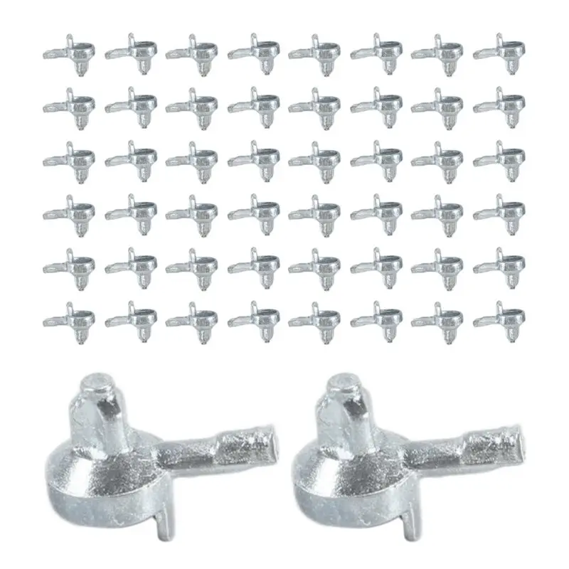 LNHF Bookshelf Pins Replacement Shelf Pegs 3Mm Shelf Pins Bookshelf Pegs 50PCS For Compatible Part 131372