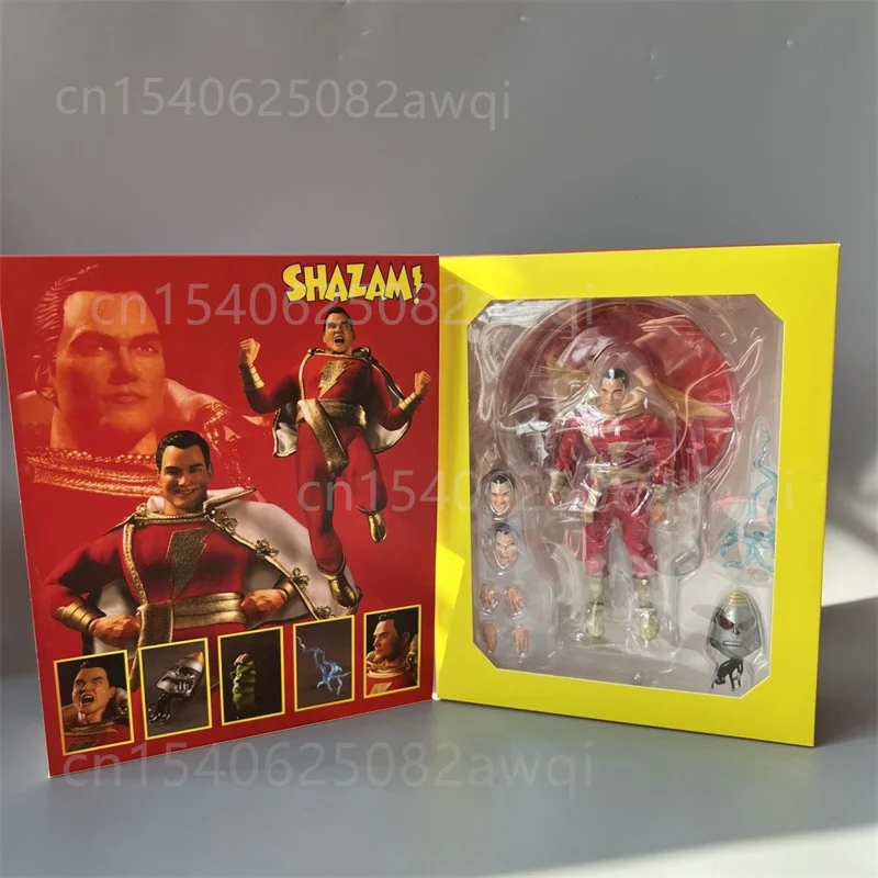 Mezco Shazam Figuras Ameisen 6-Zoll Echte Kleidung Shazam Actionfigur Hochwertige KO Edition Ungeöffnete Anime-Sammlung Modellspielzeug – Detail 2