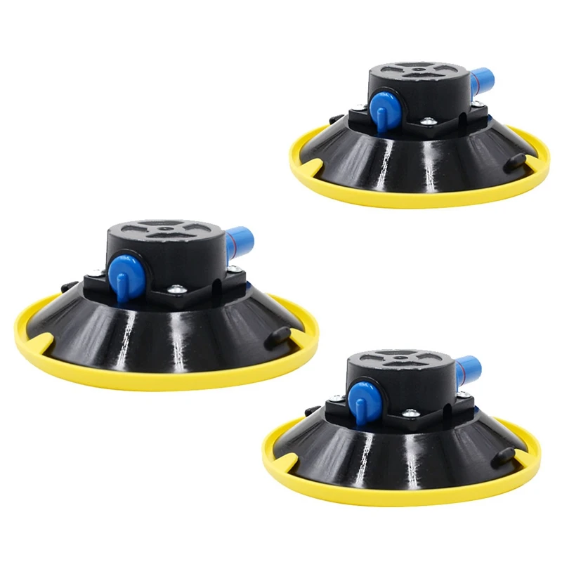 

6 Inch Vacuum Suction Cups Glass Metal Boats Rvs Vehicles Mount Base Hand Pump Glass Sucker Repair Hand Tools