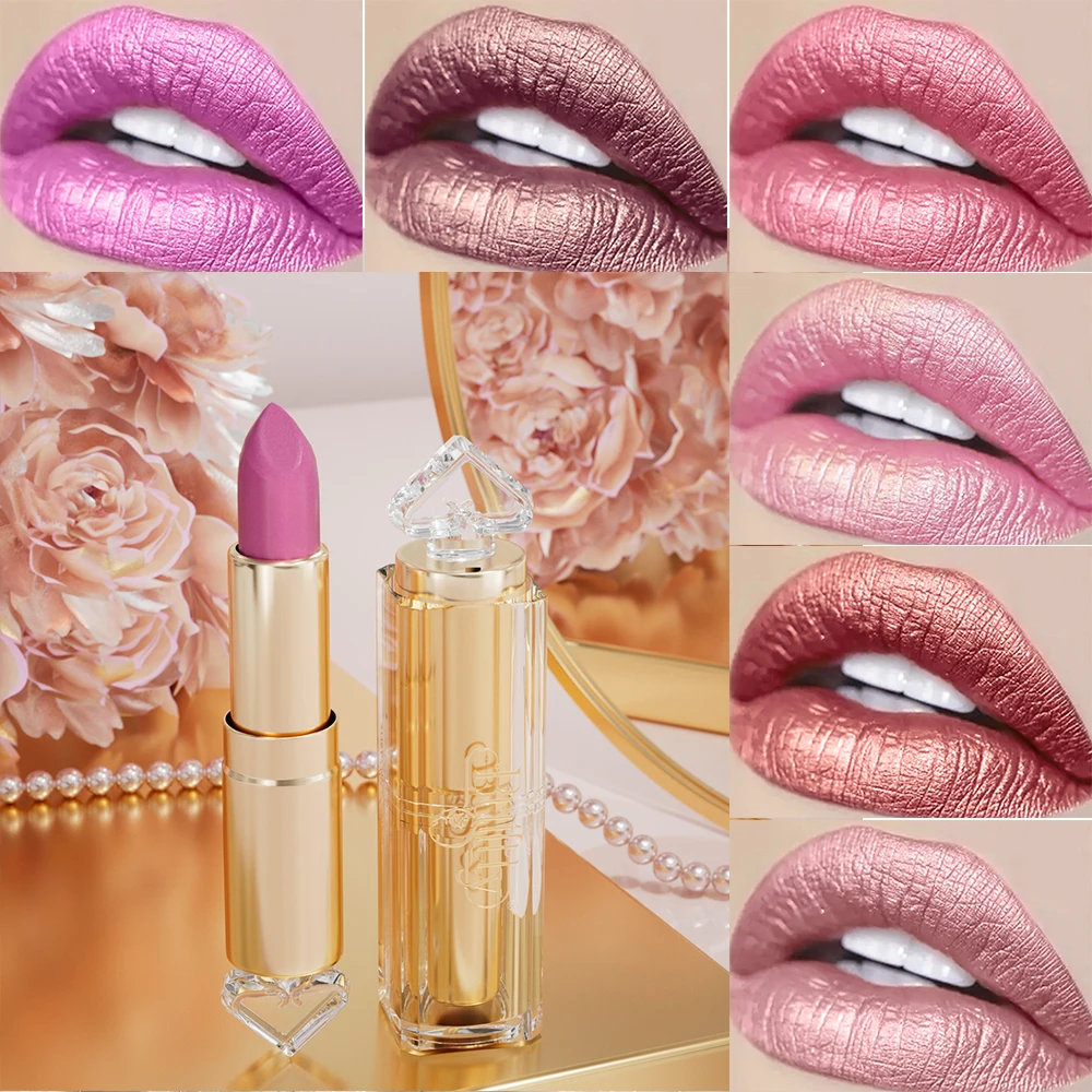 Korea Kosmetik Matte Blau Lippenstift Set Make-Up Langlebige Matte Lippenstift Mädchen