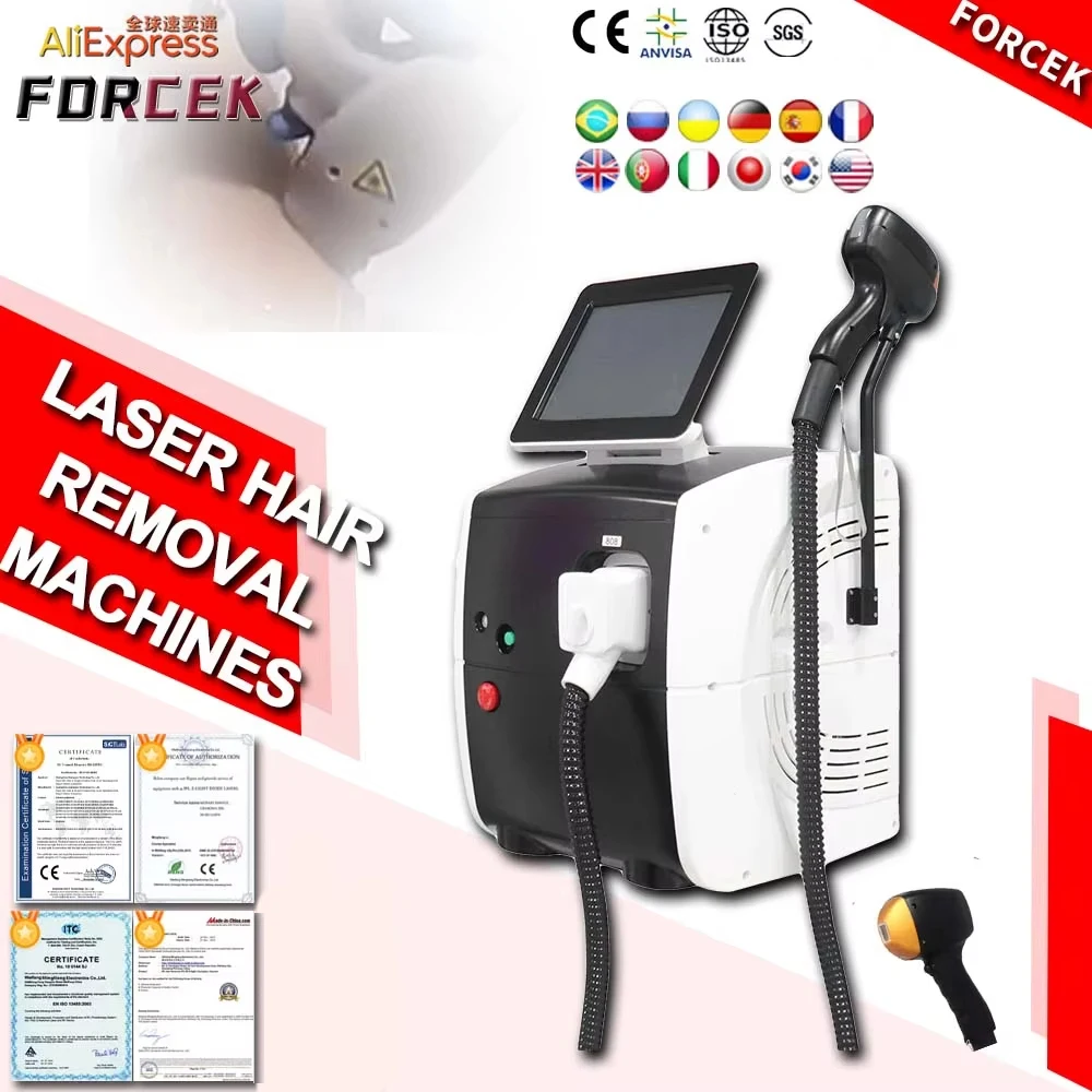 Professional Medical Unique CE Portable 808Nm Diode Laser Professional Beauty Equipment For Salon laser Hair Removal Machines