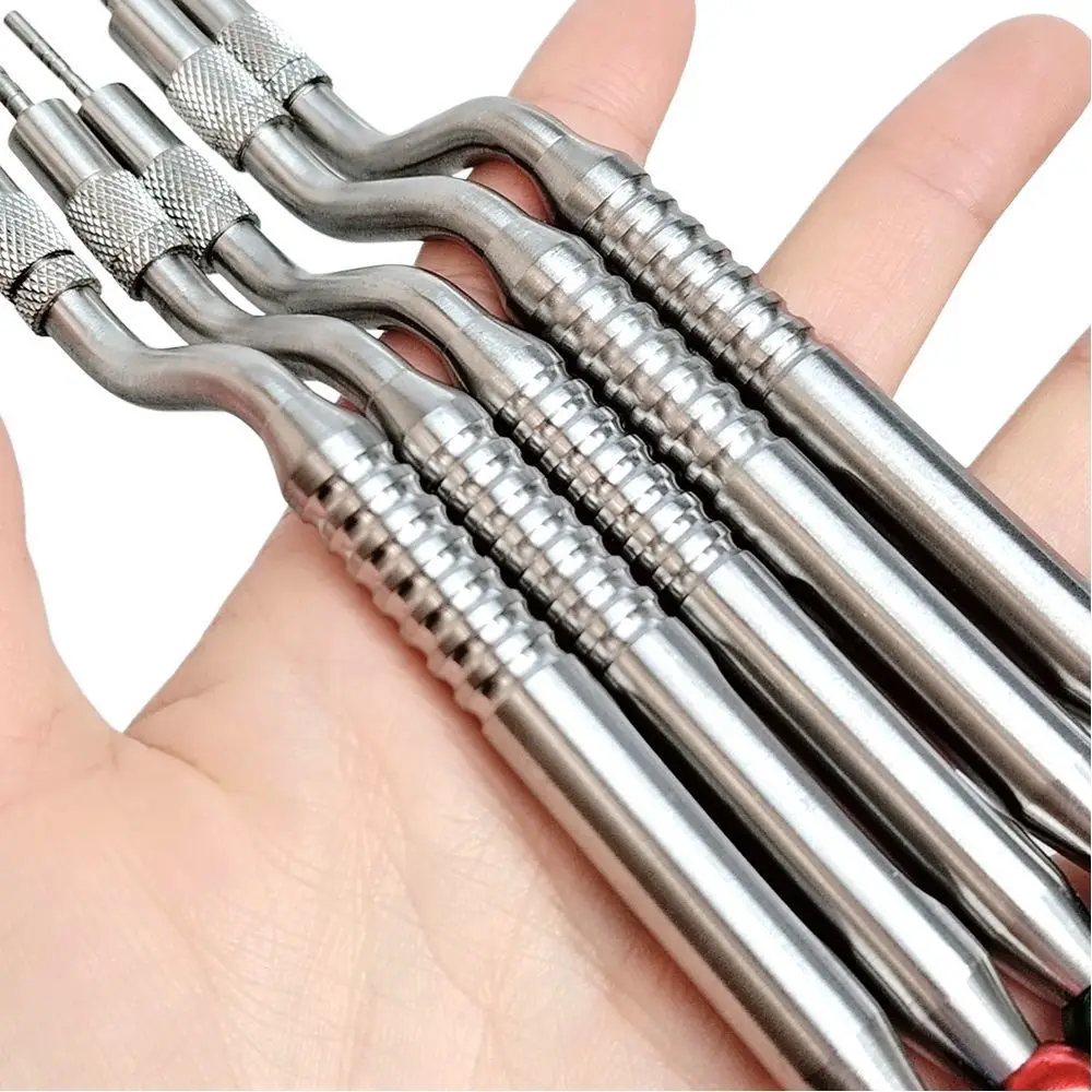 5pcs Lab Maxillary Sinus Lifting Tool Lab Implant Lifting Instrument Box Percussion Bone Compression Tool
