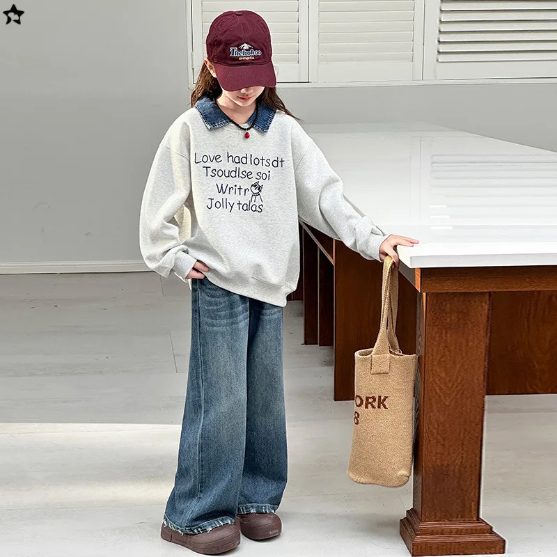 autunno-school-girl-2-pezzi-vestito-per-bambini-ragazza-lettera-stampata-colletto-rovesciato-felpa-per-bambini-ragazza-gamba-dritta-jean-4-14y-ragazza-set