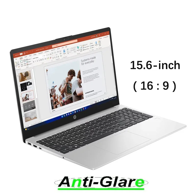 2X Anti-Glare Screen Protector For HP Laptop 15.6-inch 15-fc0100ca 15-fc0110ca 15-fc0120ca 15-fc0024ca 15-fc0034ca 15.6