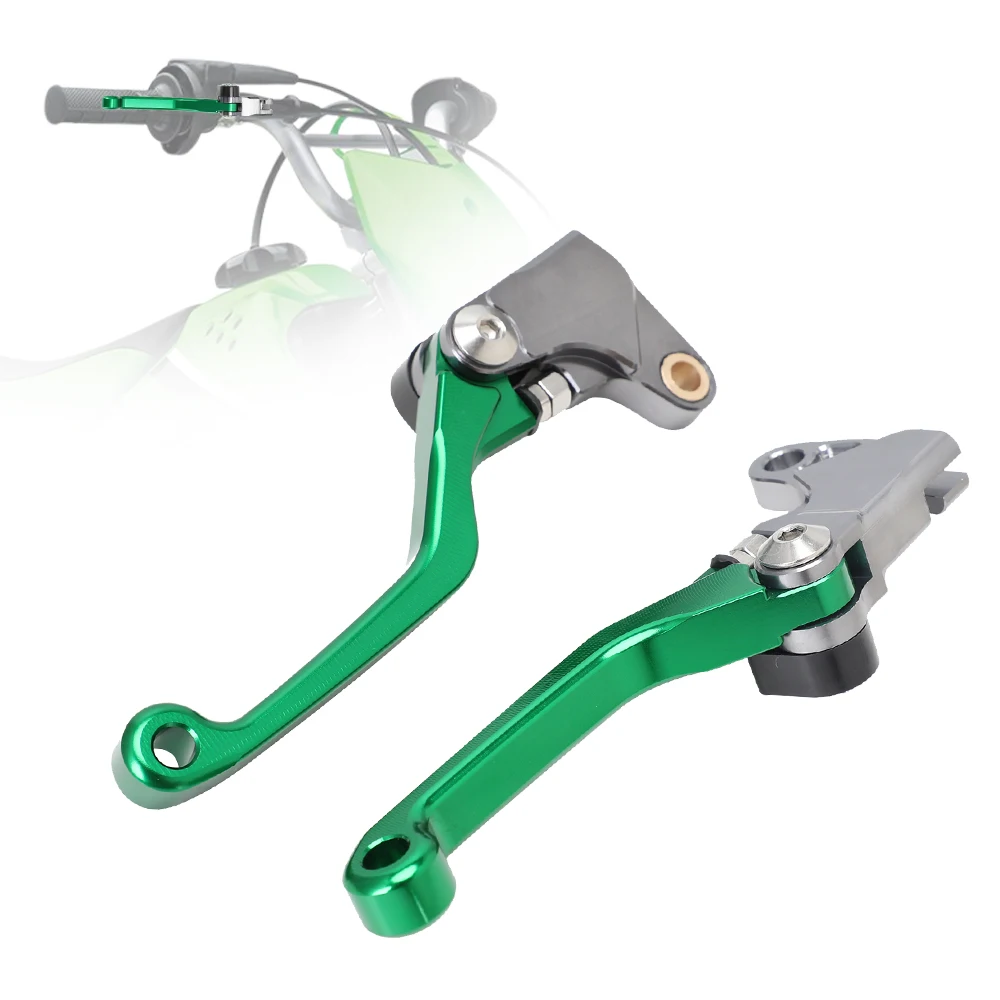 Motorrad Zubehör Bremshebel Kupplung Hebel Für Kawasaki KLX110L KLX 110L 2010-2024 Dirt Pit Bike CNC Aluminium Motocross