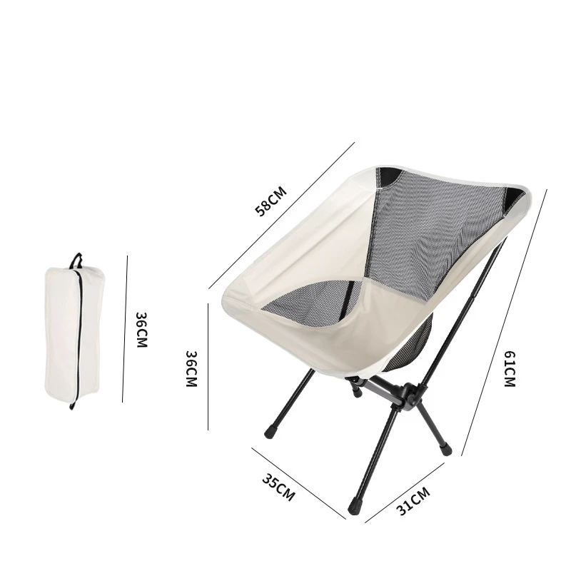 Camping Fishing Folding Chair Tourist Beach Chaise Longue Chair for Relaxing Foldable Leisure Travel Furniture Picnic