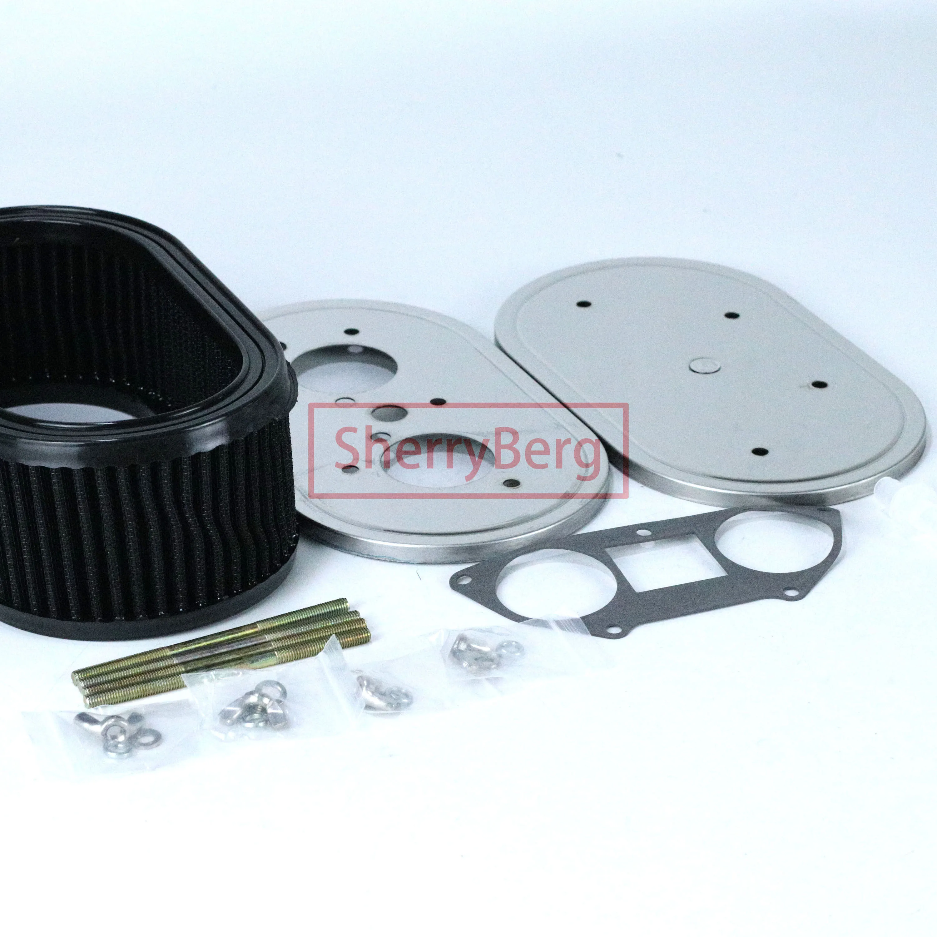 SherryBerg Carbu Carburetor Carb Air Filter Cleaner for PORSCHE 356/912 40 PII-4 40PII Weber SOLEX CARBURETTOR TYPE LEFT SIDE