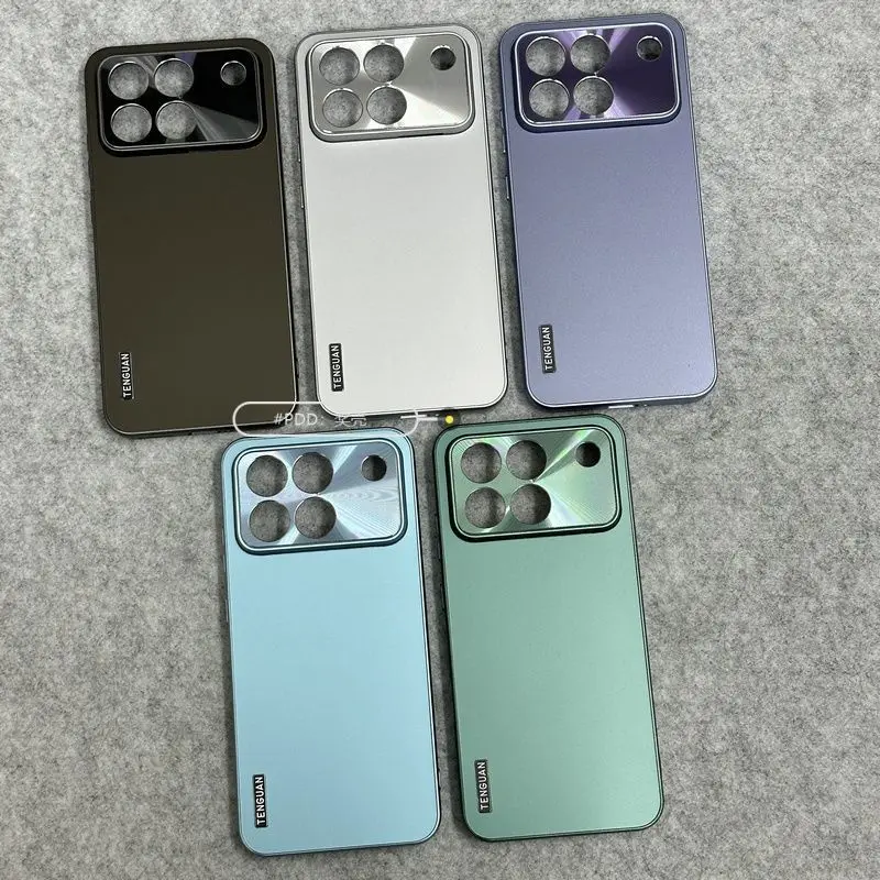Coque mate antidérapante pour Honor Win RT, Dissipation de chaleur, objectif métallique, protection contre les chutes, coque en PC pour Huawei Honor Win RT, pare-chocs antichoc