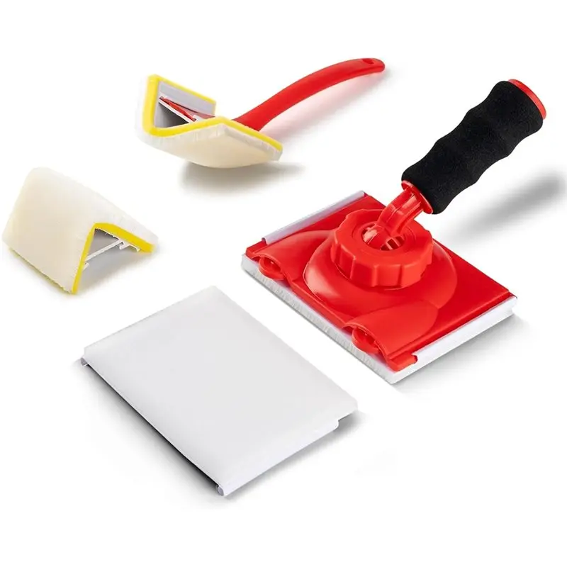 ABUG-Corner Painting Tool Kit - Precise Edges Trim Roller Brush For Walls, Ceilings, Doors & Window Frames