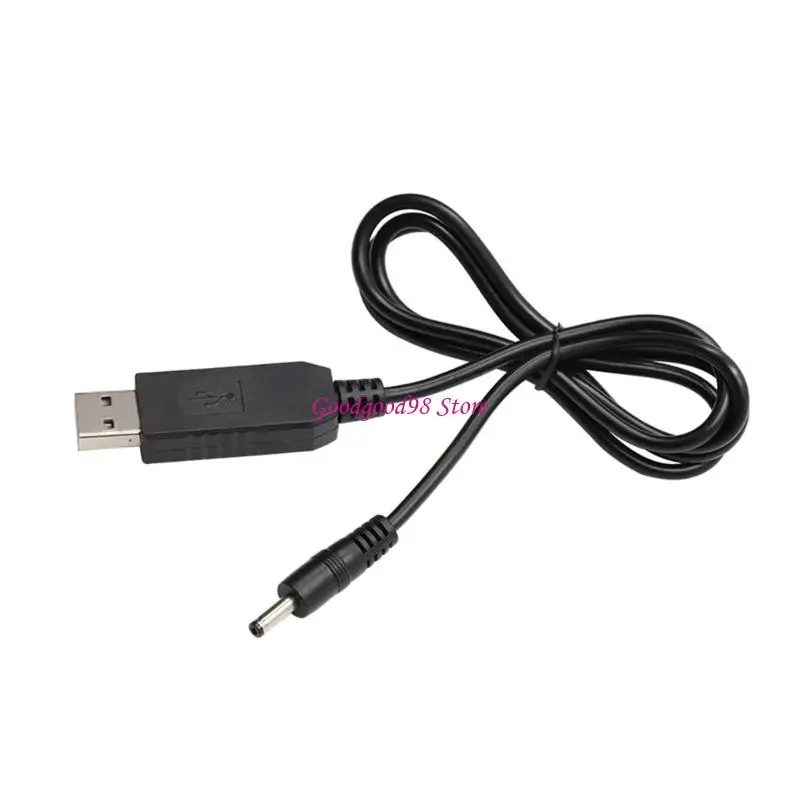 

USB To DC3.5x1.35mm 12V Steps Up Power Cable For Routers Fan LED Light 1Meter W8EC