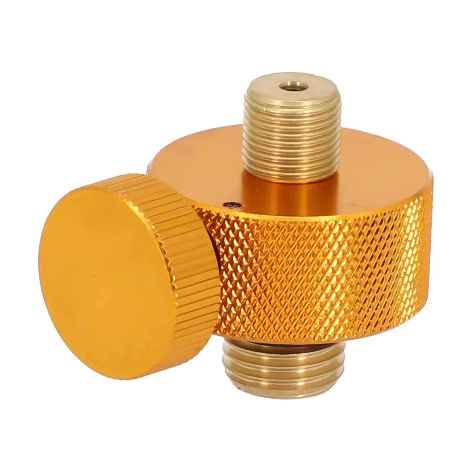 Adaptador de cabezal de estufa, convertidor de tanque de aire para acampar, cobre + aleación de aluminio, alta calidad, gran oferta, accesorios para estufa de Camping