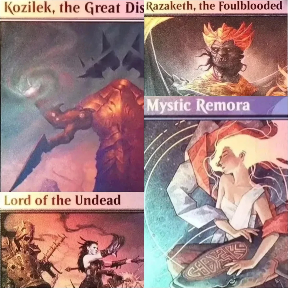 

Foil chromatic lantern/mana confluence Magical Proxys Game Black Quality Proxy Playing Cards Gathering Board Game Trading Cards