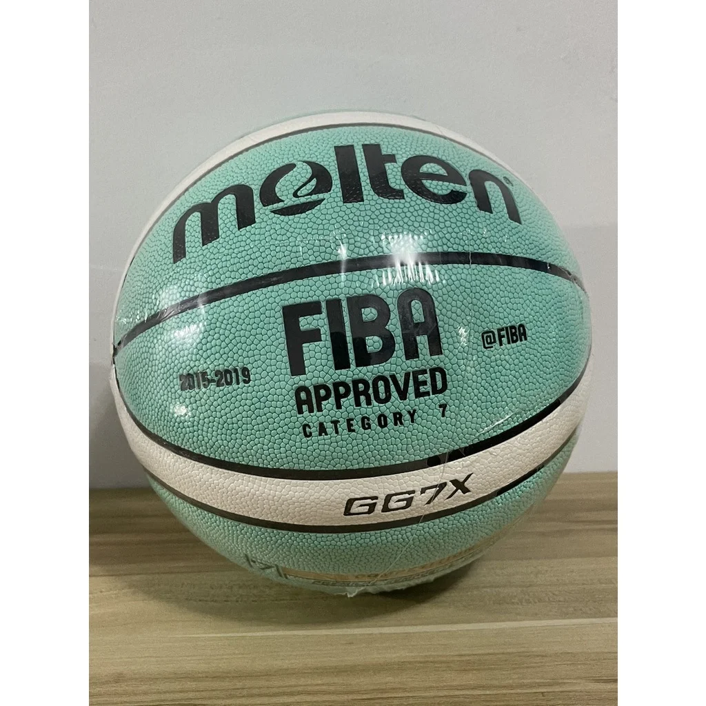 TIFFANY Green Molten BG4500 GG7X PU Moisture absorbing Material Official Size 7molten Basketball Balls