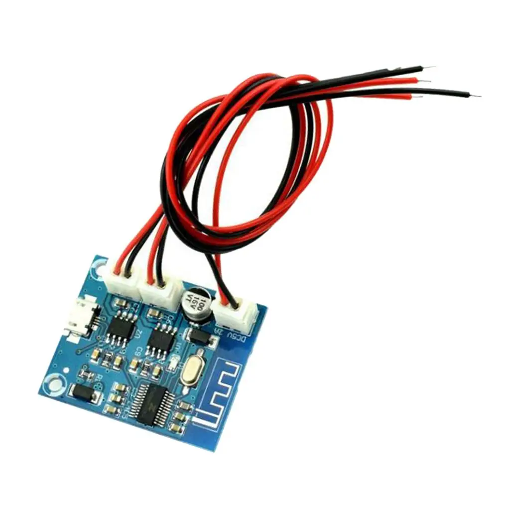 X909 Audio Digital Channel Amplifier Module Board 5W+5W DC3.7V-5V