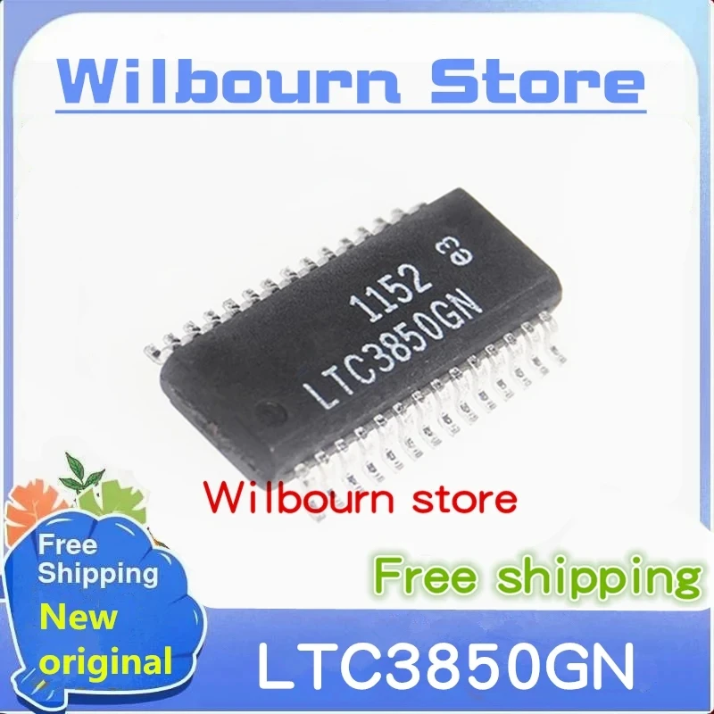 5PCS~20PCS/LOT LTC3850GN LTC3850GN#PBF LTC3850GN#TRPBF SSOP28 Mxsyuan New original