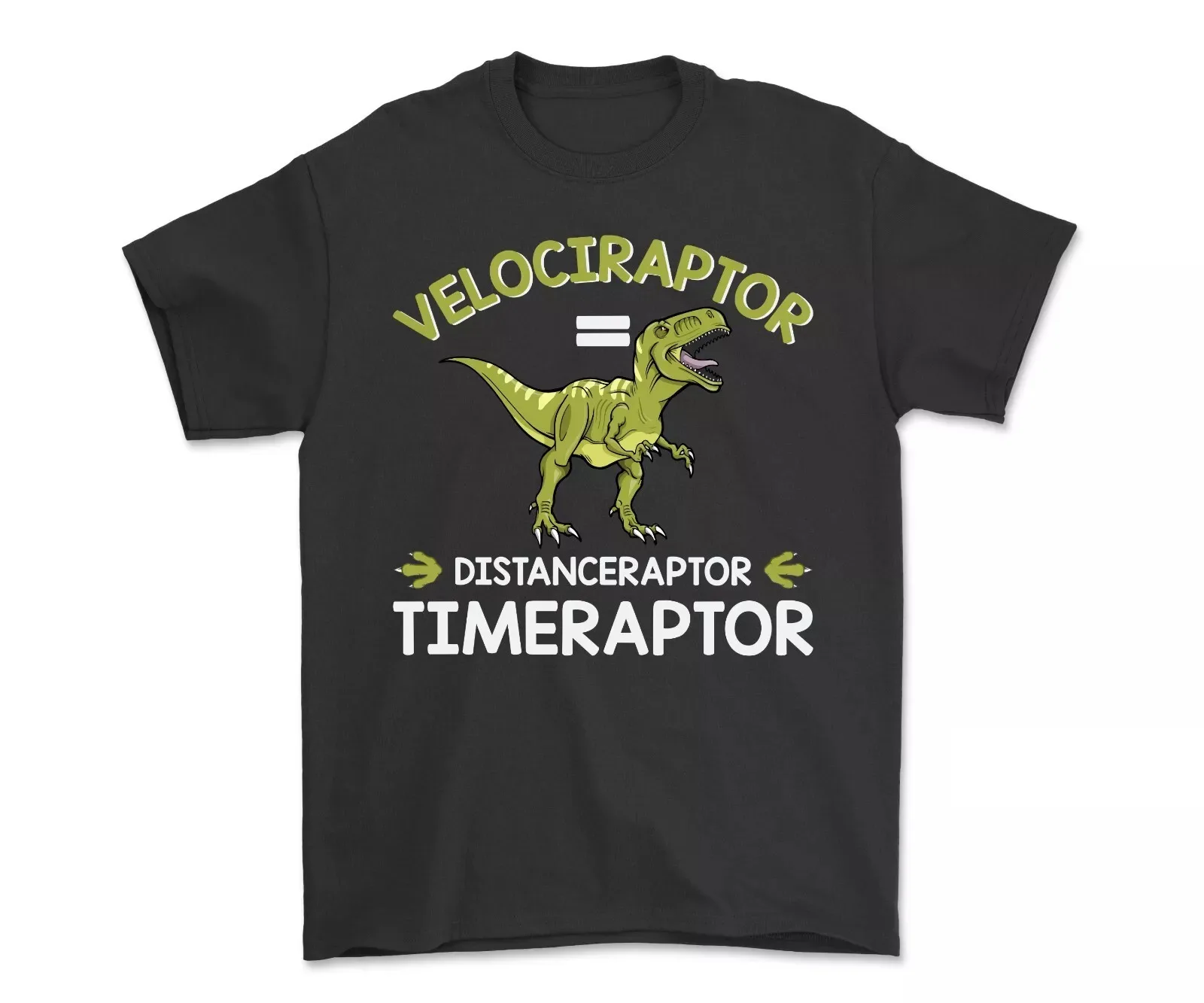 

Velociraptor Distanceraptor Timeraptor T-shirt Dinosaur Shirt Womens