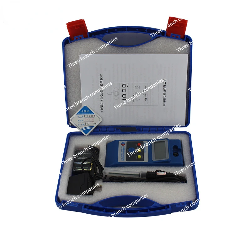 Digital Gauss Meter Tesserometer Wt10a Fluxmeter Surface Magnetic Field Tester Similar To Ht20