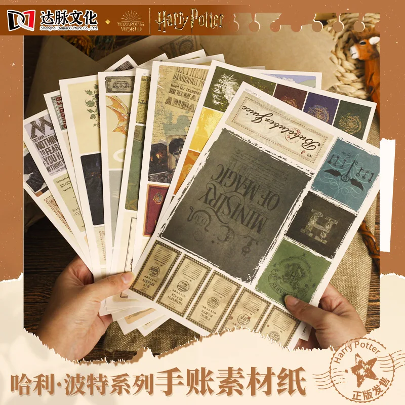 Harry Potter Merchandise Materiaal Envelop Tas Brief Brief Academie Handboek Materiaal DIY Cadeaupakket Hermelien Geschenken voor jongens en meisjes