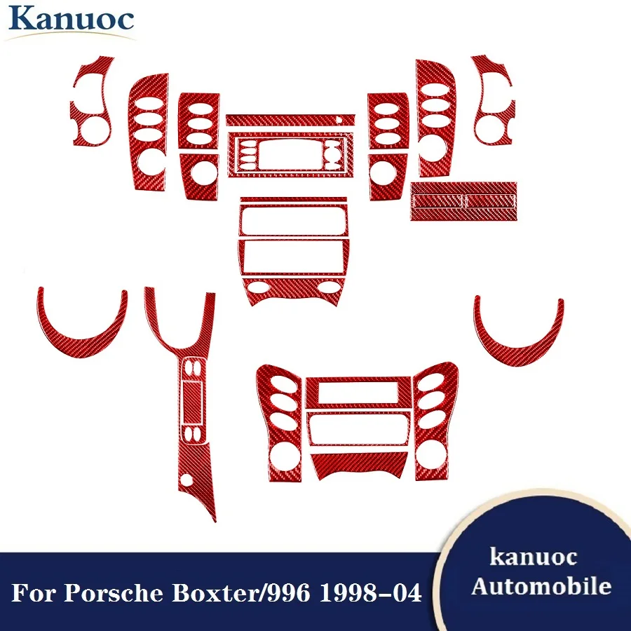 

Carbon Fiber Car Stickers Car Interior Decorative Accessories For Porsche Boxter 996 1998-2004