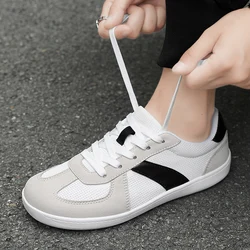 Wide Toe Ethnic Style Embroidered Casual Shoe For Men Chinese Style Linen Spring Sneaker Gentlmen Vintage Dress Flats Lace-up