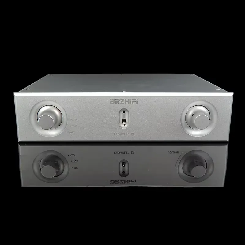 2026Hot Aluminum Chassis Shell for HIFI Audio Amplifier Pre-amplifier CNC Aluminum Case Enclosure for 2606A 261mm W x 62mm H x