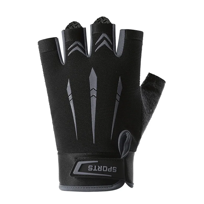 AliExpress Half Finger Motorcycle Gloves Electric Scooter Fitness Gym Silicone Anti Slip 자전거용품 Wearable Outdoor Sport mtb Accessories