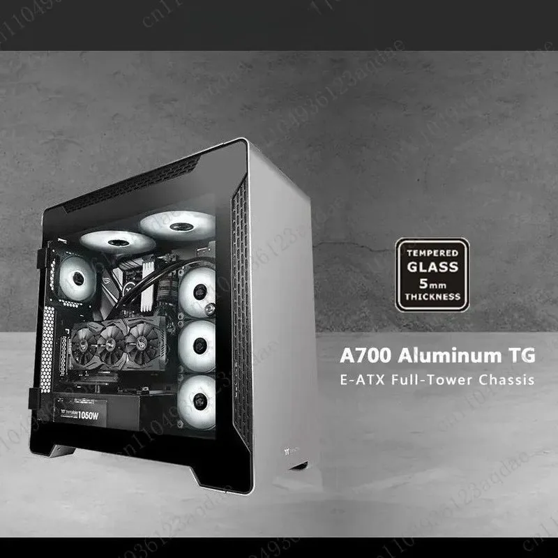A500/A700 TG Full Tower Water Cooled Computer Host Case Aluminum Support EATX