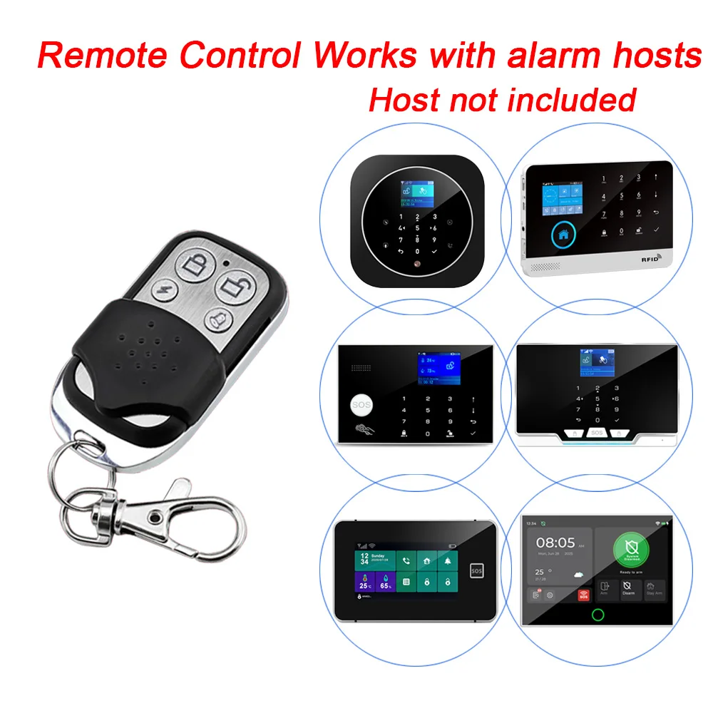 433MHz Wireless Remote Control Disarm Arm Compatible Our Store Smart Home Security Burglar Alarm System G03 G12 G20 G30 G50 G60