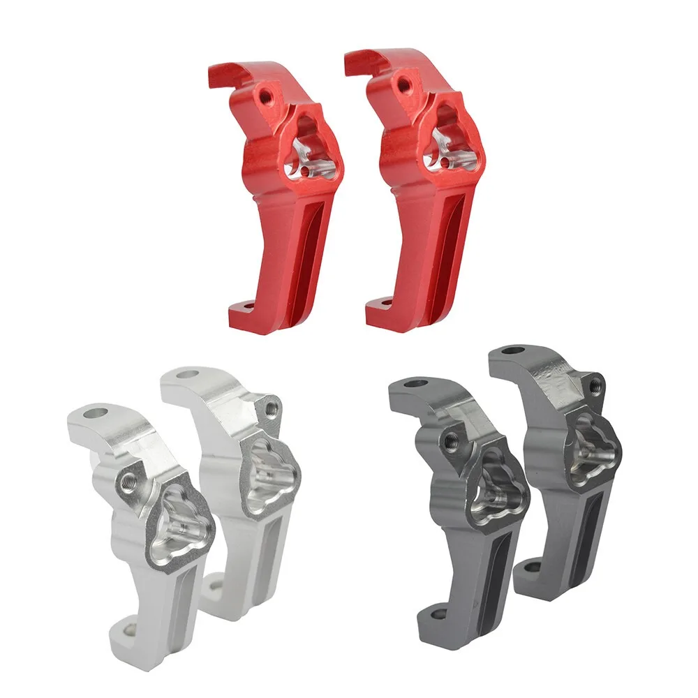 

2PCS Aluminum RC Front C Hubs Caster Mounts ( Left / Right ) for 1/10 RC Crawler Car Redcat Racing Gen8 Upgrades Accessories