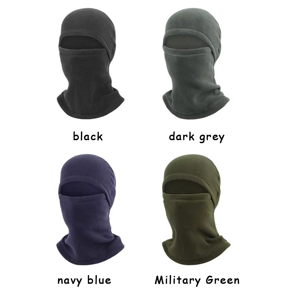 Winter Warm Outdoor Reiten Vollgesichtsmaske Abdeckungen Sturmhaube Fleece Motorrad Angeln Skifahren Gesichtsmaske Warme winddichte Abdeckung Hut