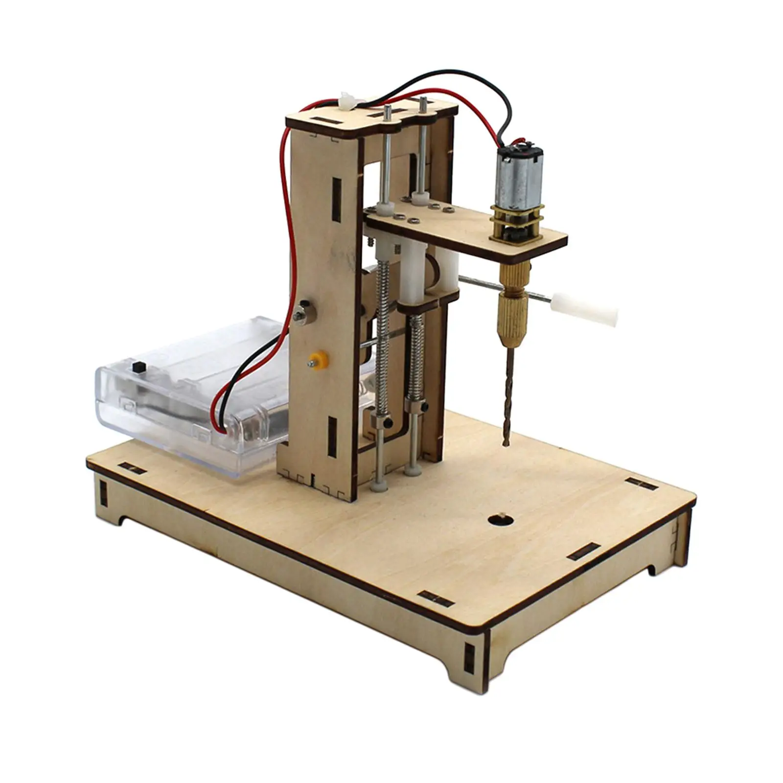 DIY Hole Puncher Science Experiment Self Assembled 3D Wooden Puzzle Kits