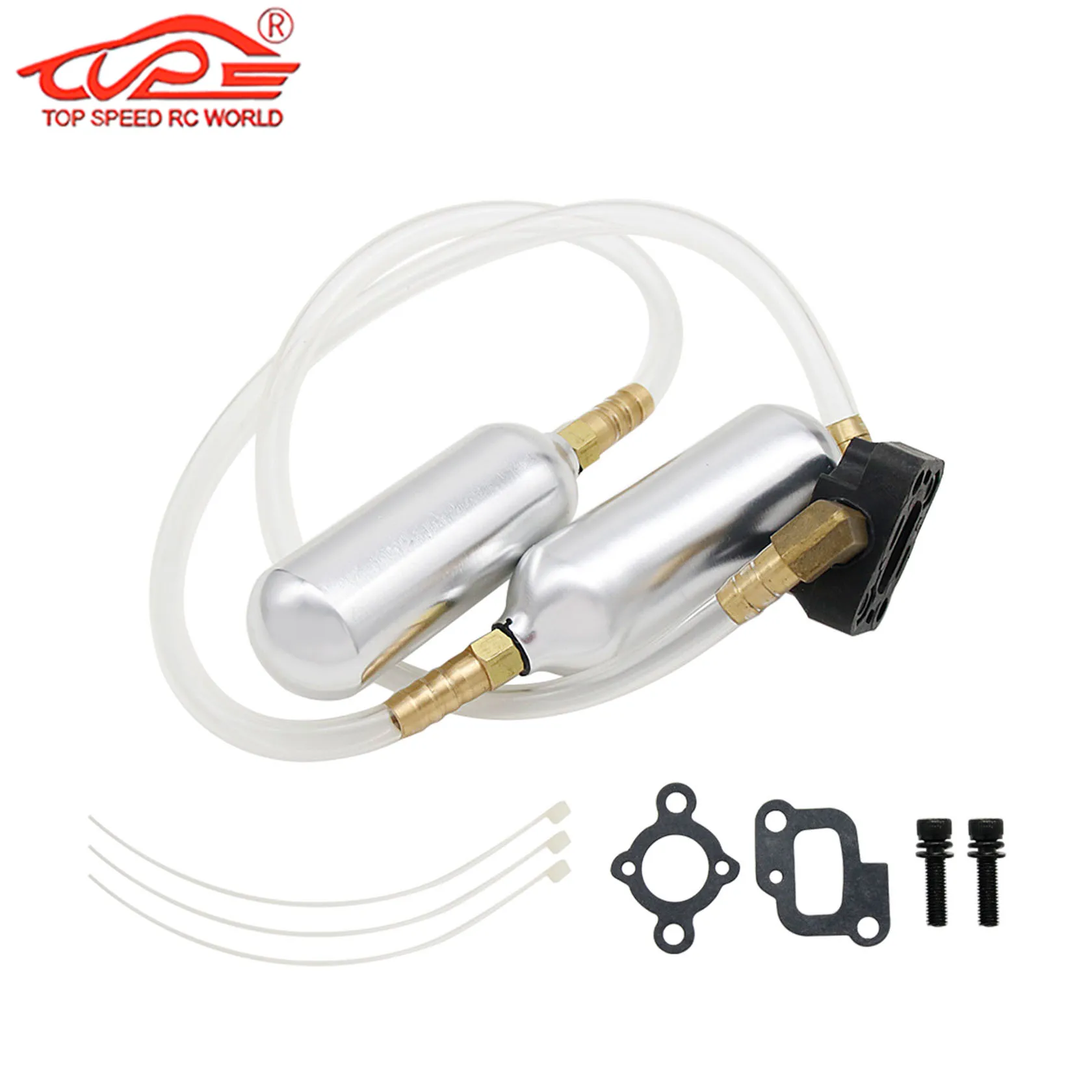 Engines Booster Pump or Manifold Kit Remote Control Auto Parts for Zenoah Rovan 23cc~45cc Engine for 1/5 RC HPI BAJA Losi 5ive-T