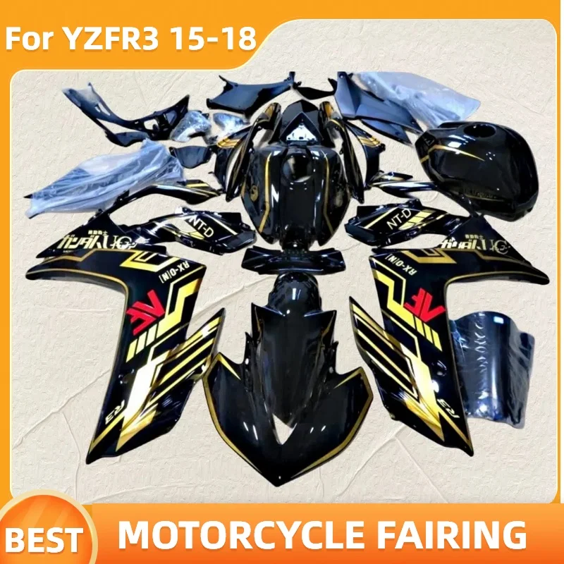 

Motorcycle Fairing Set for YZFR3 2015 2016 2017 2018 YZF R3 15 16 17 18 Road Racing 100% Fit Injection Body Rebuild Bodywork