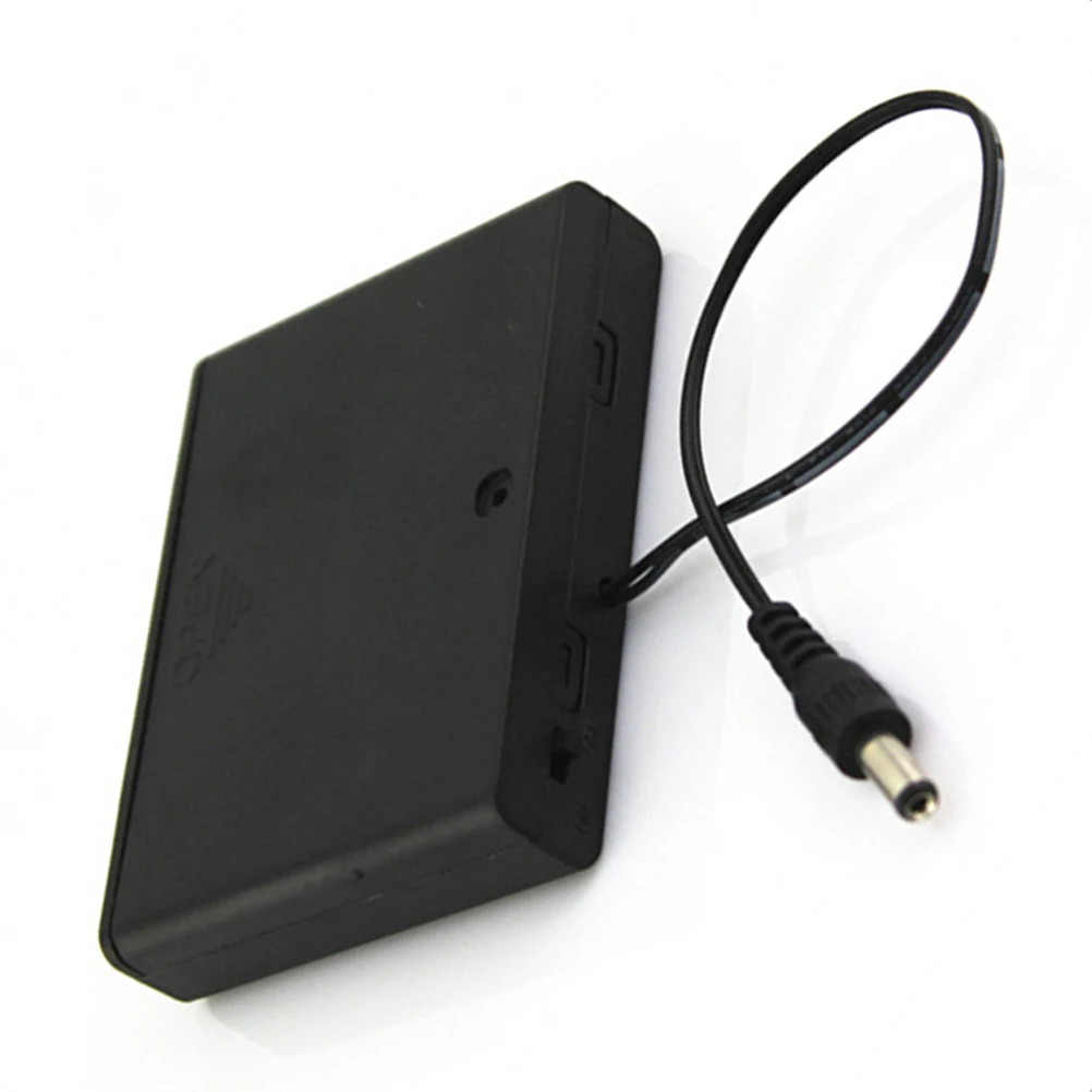 

Aa Storage Box With Wire Connector On/Off Switch Spring Clip For Monolithic System Mobile Supply Hard