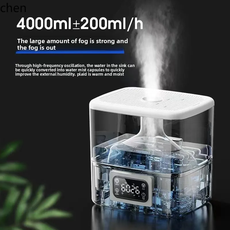 Umidificatore industriale HTT Supermercato Conservazione di frutta e verdura Malatang Grande stallo di nebbia Macchina per spruzzatura di piante verdi