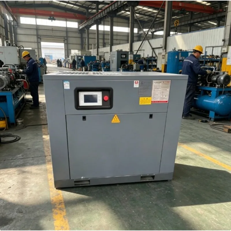 High Pressure Air Compressor Overheat Protection For Glass Metal Sandblasting Large Area Furniture Spray Painting Jobs