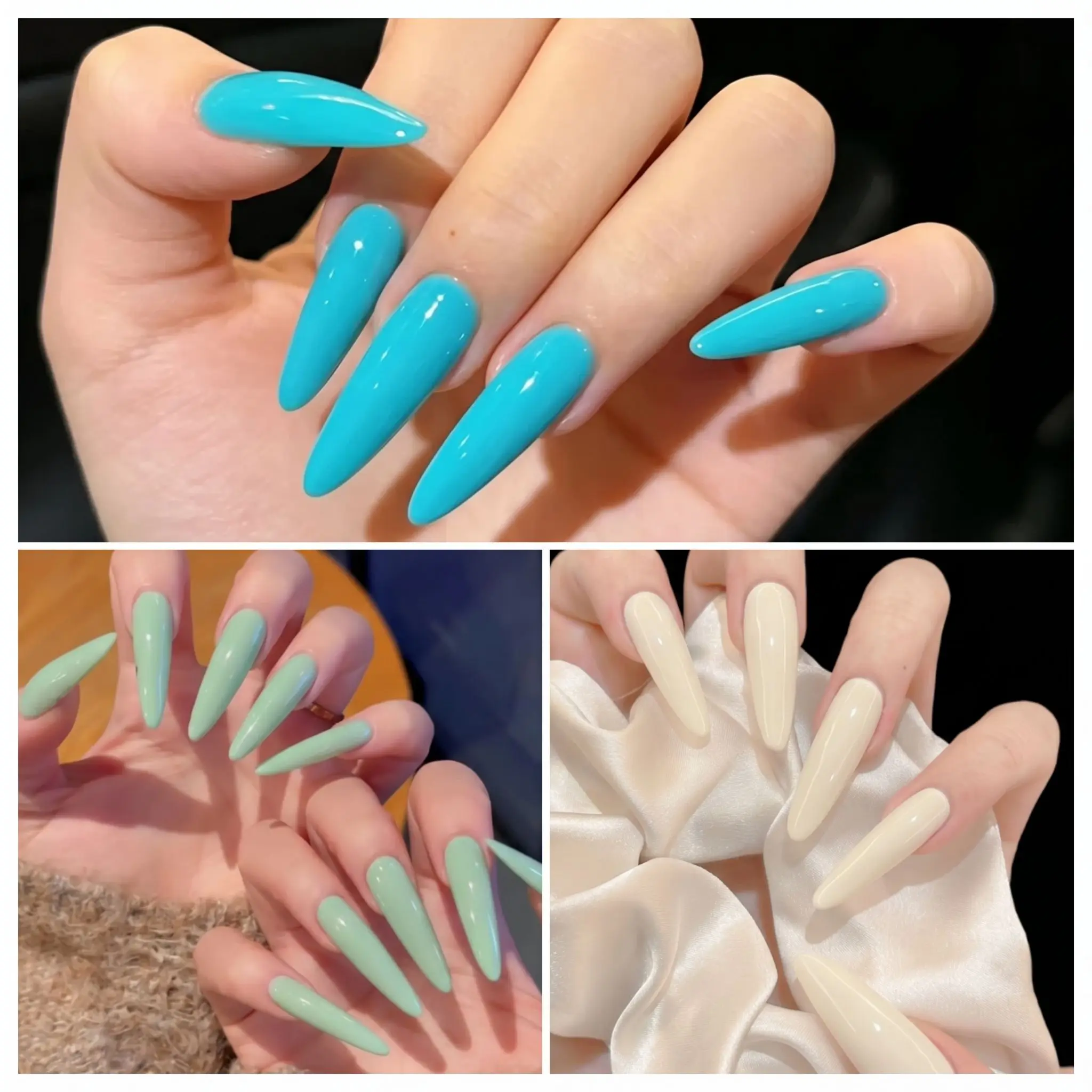Hassleless 9Pcs Nail Gel New Trendy Macaron 9-Color Series Led Nail Gel High Saturation Color Series Salon Nail Art DIY Nail Design Women's Holiday Gift